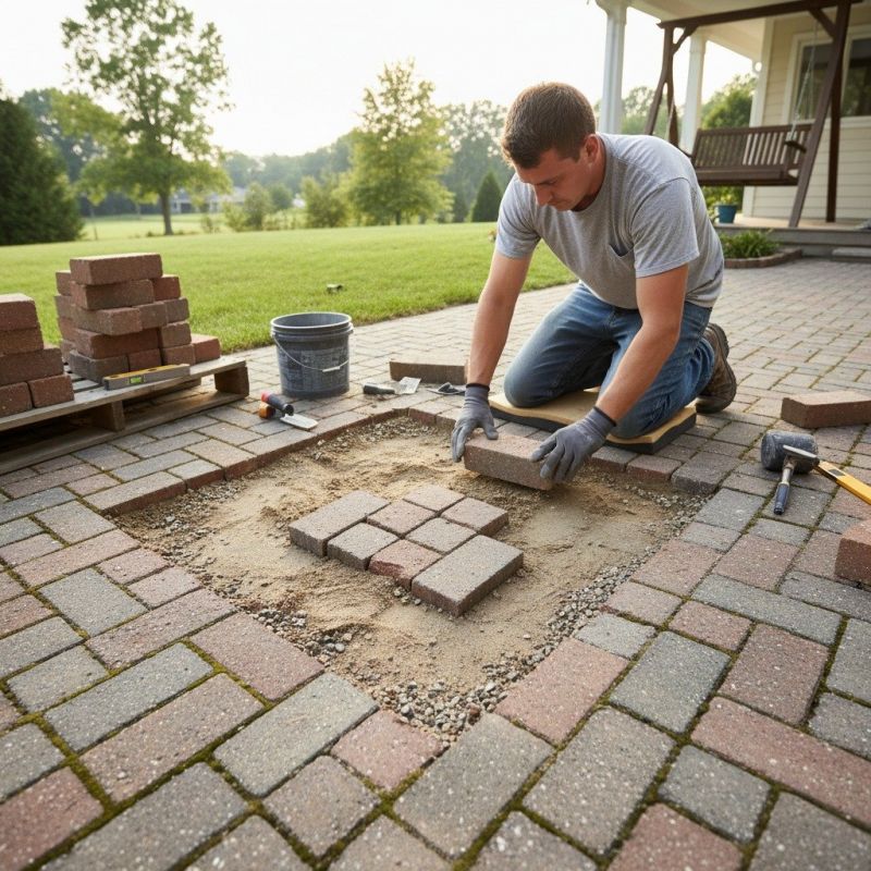 Paver Repair And Sealing