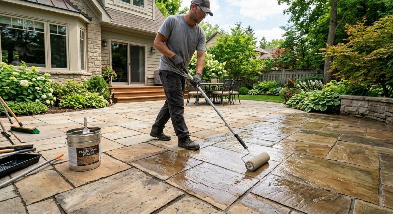 Flagstone Sealing in Alpharetta, GA