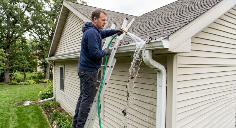 Rain Gutter Clearing in Boulder, CO